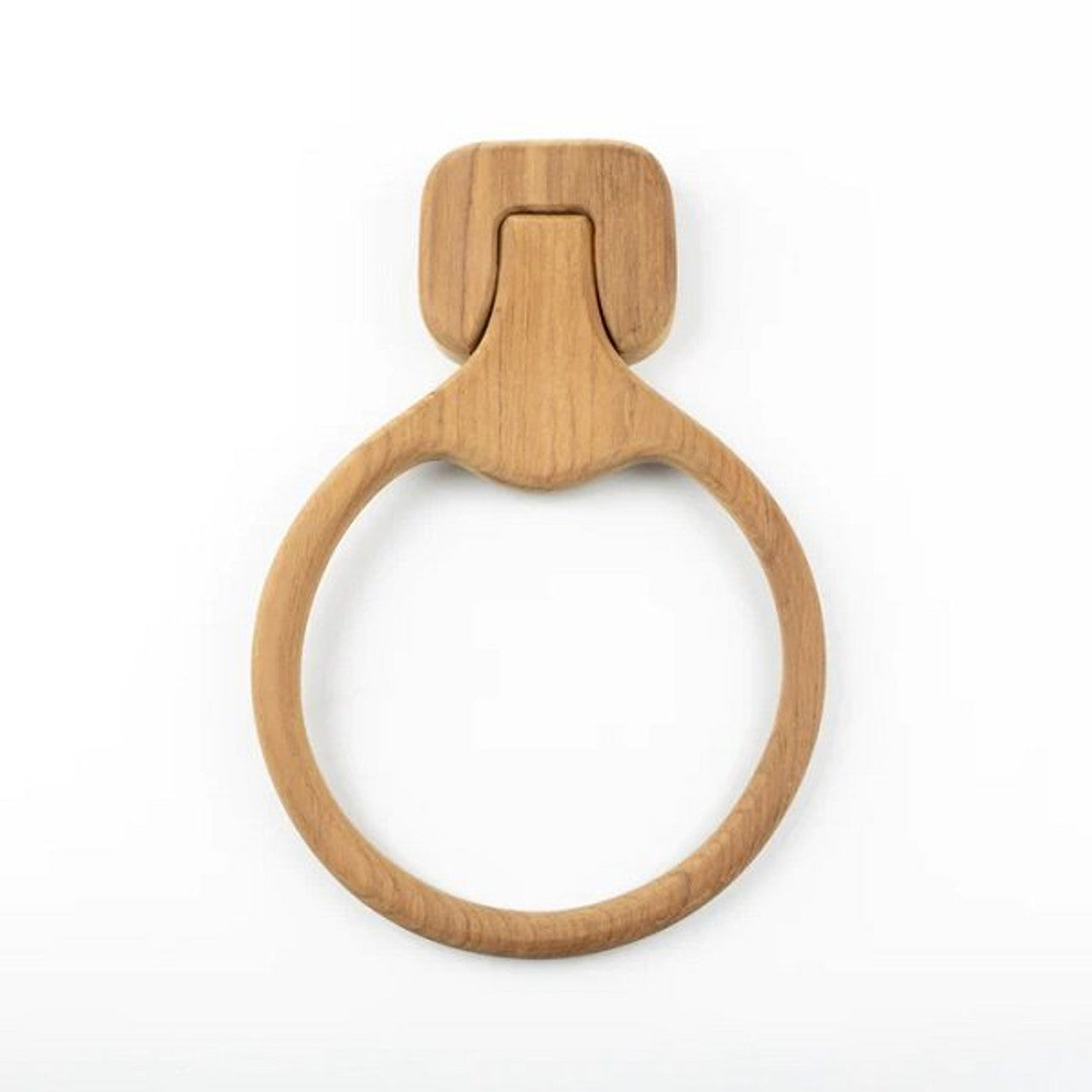 Whitecap Small Teak Towel Ring